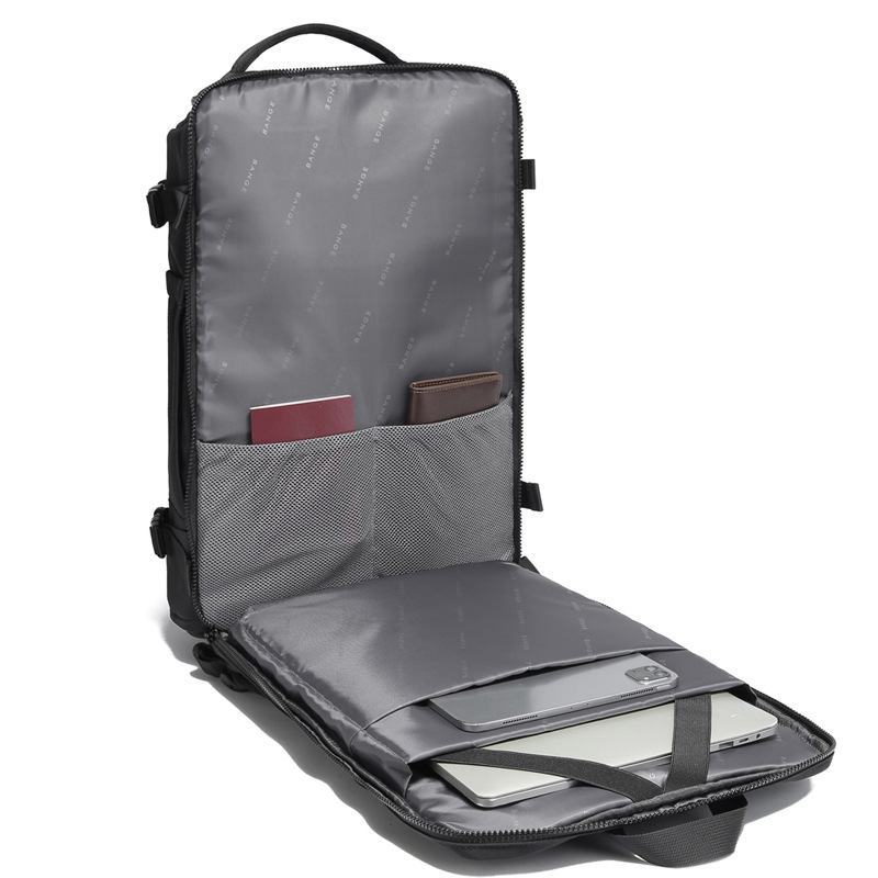 Modern Minimalist Backpack for Men & Women - Large Capacity Casual Laptop Rucksack for Uni & Work - Sleek Lightweight Travel Bag - Practical Cabin Pack for Students & Holidays