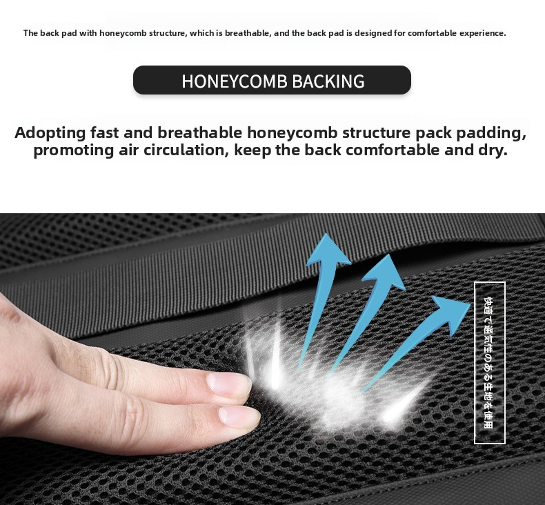 Vacuum Compression Travel Backpack - Large Capacity Business Laptop Bag - Durable TPU Water-Resistant Rucksack - Expandable Cabin Bag for Commuting & Flights