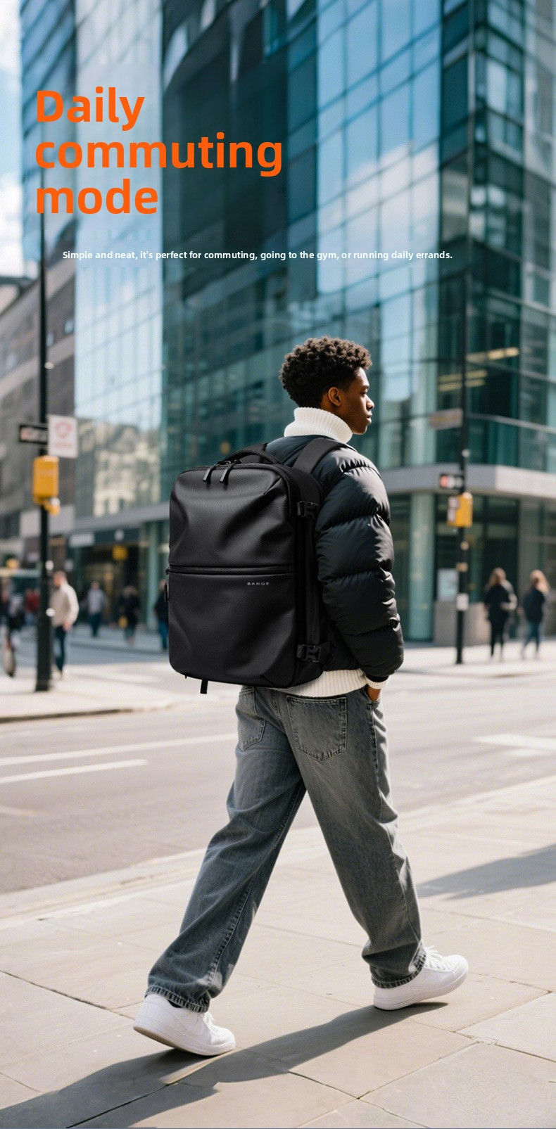 Vacuum Compression Travel Backpack | With Electric Pump to Save Space | 36-55L Water-Resistant Carry-On #TravelHack
